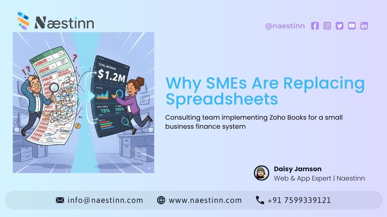 Why SMEs Are Replacing Spreadsheets Why SMEs Are Replacing Spreadsheets