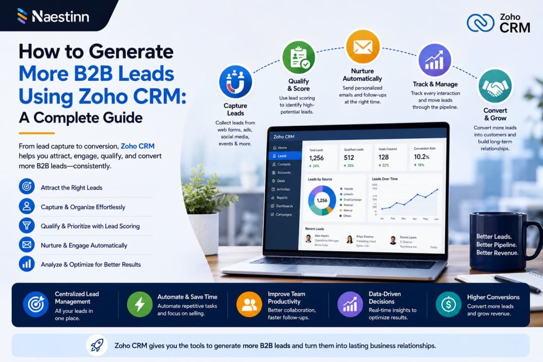 How to Generate More B2B Leads Using Zoho CRM: A Complete Guide How to Generate More B2B Leads Using Zoho CRM: A Complete Guide