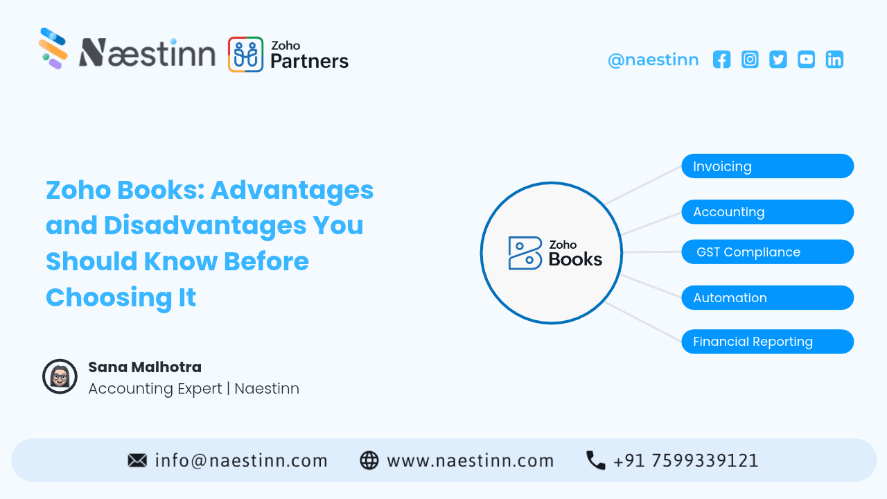 Zoho Books: Advantages and Disadvantages You Should Know Before Choosing It Zoho Books: Advantages and Disadvantages You Should Know Before Choosing It